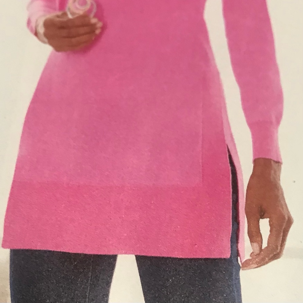 Pretty in pink very nice top cute with tights